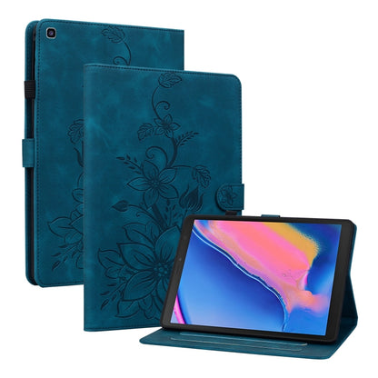 Lily Embossed Leather Tablet Case, For Samsung Galaxy Tab S5e T720, For Samsung Galaxy Tab A 10.1 2019, For Samsung Galaxy Tab A 8.0 2019