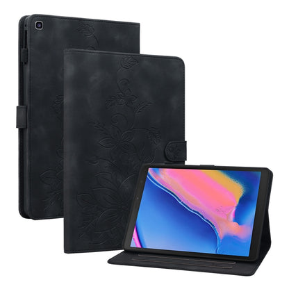 Lily Embossed Leather Tablet Case, For Samsung Galaxy Tab A 10.1 2019, For Samsung Galaxy Tab A 8.0 2019, For Samsung Galaxy Tab S4 10.5 SM-T830/T835