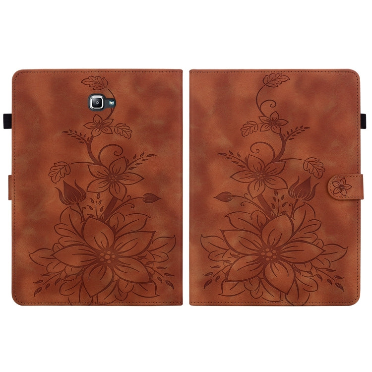 Lily Embossed Leather Tablet Case, For Samsung Galaxy Tab A 10.1 2016, For Samsung Galaxy Tab S2 9.7 T810 T815, For Samsung Galaxy Tab A 9.7 T550 T555
