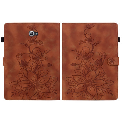 Lily Embossed Leather Tablet Case, For Samsung Galaxy Tab A 10.1 2016, For Samsung Galaxy Tab S2 9.7 T810 T815, For Samsung Galaxy Tab A 9.7 T550 T555