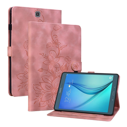 Lily Embossed Leather Tablet Case, For Samsung Galaxy Tab A 9.7 T550 T555
