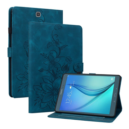 Lily Embossed Leather Tablet Case, For Samsung Galaxy Tab A 10.1 2016, For Samsung Galaxy Tab S2 9.7 T810 T815, For Samsung Galaxy Tab A 9.7 T550 T555