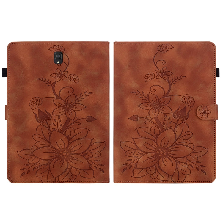 Lily Embossed Leather Tablet Case, For Samsung Galaxy Tab S4 10.5 SM-T830/T835, For Samsung Galaxy Tab A 10.1 2016, For Samsung Galaxy Tab S2 9.7 T810 T815