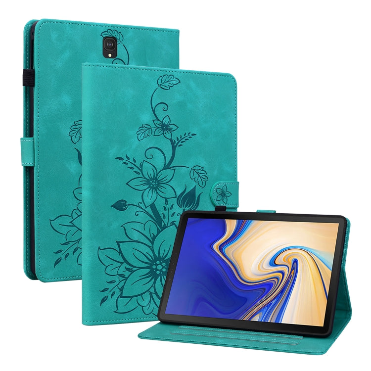 Lily Embossed Leather Tablet Case, For Samsung Galaxy Tab S4 10.5 SM-T830/T835, For Samsung Galaxy Tab A 10.1 2016, For Samsung Galaxy Tab S2 9.7 T810 T815