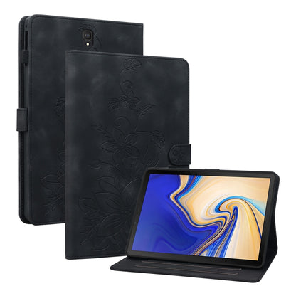 Lily Embossed Leather Tablet Case, For Samsung Galaxy Tab A 10.1 2019, For Samsung Galaxy Tab A 8.0 2019, For Samsung Galaxy Tab S4 10.5 SM-T830/T835