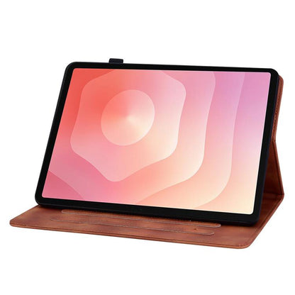 Lily Embossed Leather Tablet Case, For Samsung Galaxy Tab S11, For Samsung Galaxy Tab S9+ / S9 FE+, For Samsung Galaxy Tab S9 / S9 FE