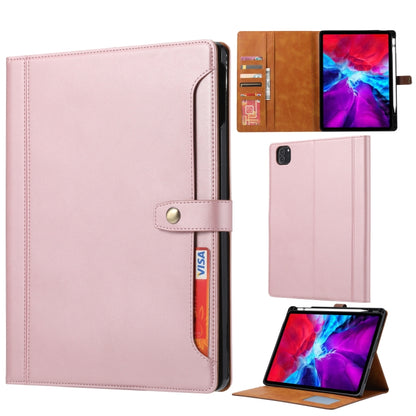 Calf Texture Double Fold Clasp Horizontal Flip Leather Smart Tablet Case, For iPad Pro 13 2025 / 2024, For iPad Pro 11 2025 / 2024, For iPad mini 2024