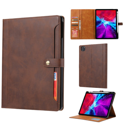 Calf Texture Double Fold Clasp Horizontal Flip Leather Smart Tablet Case, For iPad Pro 13 2025 / 2024, For iPad Pro 11 2025 / 2024, For iPad mini 2024