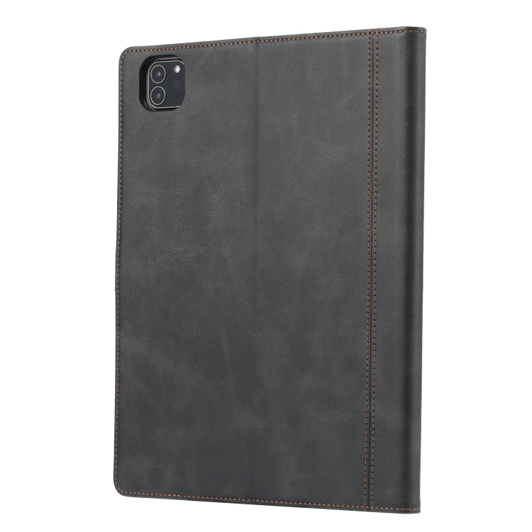 Calf Texture Double Fold Clasp Horizontal Flip Leather Smart Tablet Case, For iPad Pro 13 2025 / 2024, For iPad Pro 11 2025 / 2024, For iPad mini 2024