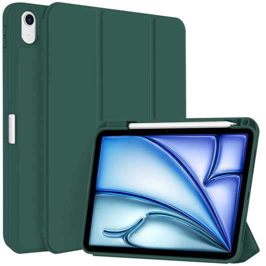 3-fold TPU Smart Leather Tablet Case with Pen Slot, For iPad Air 11 2026 / 2025 / 2024, For iPad Pro 13 2025 / 2024, For iPad Pro 11 2025 / 2024