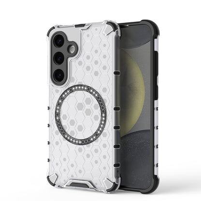 Honeycomb Magnetic Ring Shockproof Phone Case, For Samsung Galaxy S24+ 5G, For Samsung Galaxy S24 5G, For Samsung Galaxy S23 FE 5G, For Samsung Galaxy S23 Ultra 5G