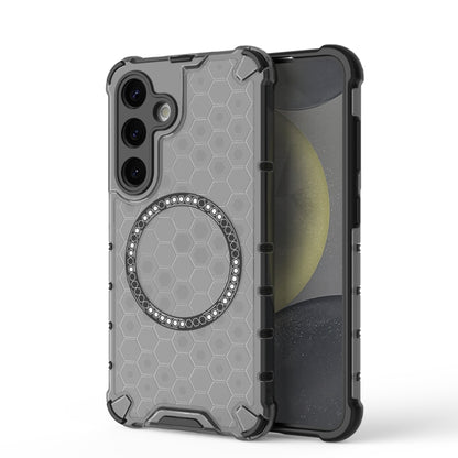 Honeycomb Magnetic Ring Shockproof Phone Case, For Samsung Galaxy S24+ 5G, For Samsung Galaxy S24 5G, For Samsung Galaxy S23 FE 5G, For Samsung Galaxy S23 Ultra 5G