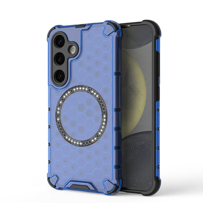 Honeycomb Magnetic Ring Shockproof Phone Case, For Samsung Galaxy S24+ 5G, For Samsung Galaxy S24 5G, For Samsung Galaxy S23 FE 5G, For Samsung Galaxy S23 Ultra 5G
