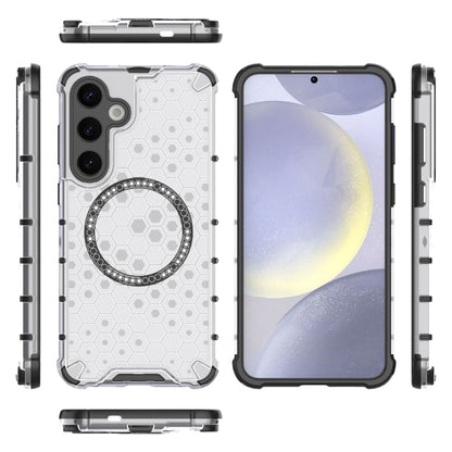 Honeycomb Magnetic Ring Shockproof Phone Case, For Samsung Galaxy S24+ 5G, For Samsung Galaxy S24 5G, For Samsung Galaxy S23 FE 5G, For Samsung Galaxy S23 Ultra 5G