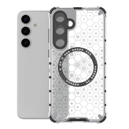 Honeycomb Magnetic Ring Shockproof Phone Case, For Samsung Galaxy S24+ 5G, For Samsung Galaxy S24 5G, For Samsung Galaxy S23 FE 5G, For Samsung Galaxy S23 Ultra 5G