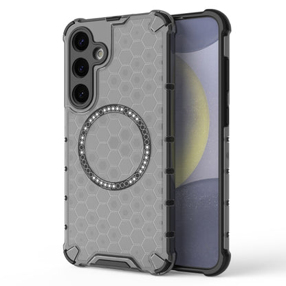 Honeycomb Magnetic Ring Shockproof Phone Case, For Samsung Galaxy S24+ 5G, For Samsung Galaxy S24 5G, For Samsung Galaxy S23 FE 5G, For Samsung Galaxy S23 Ultra 5G