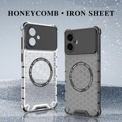 Honeycomb Magnetic Ring Shockproof Phone Case, For Samsung Galaxy S26+ 5G, For Samsung Galaxy S26 Ultra 5G, For Samsung Galaxy S26 5G, For Samsung Galaxy S25 Edge 5G