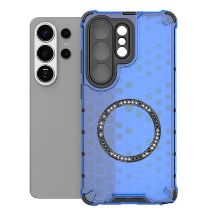 Honeycomb Magnetic Ring Shockproof Phone Case, For Samsung Galaxy S26+ 5G, For Samsung Galaxy S26 Ultra 5G, For Samsung Galaxy S26 5G, For Samsung Galaxy S25 Edge 5G