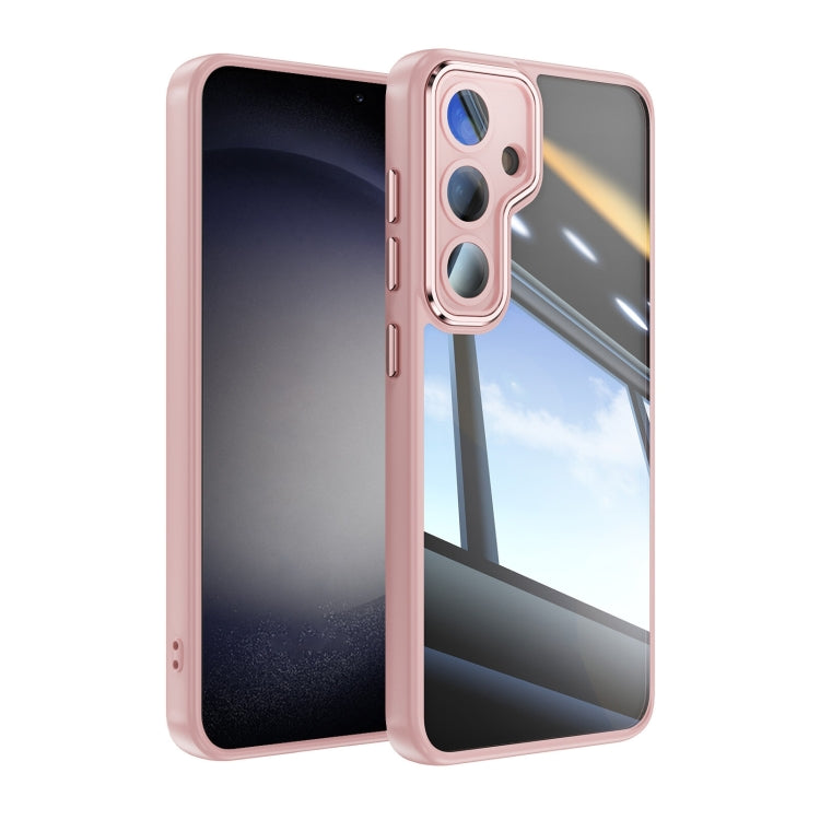 Acrylic Hybrid TPU Armor Shockproof Phone Case, For Samsung Galaxy S25 Edge 5G, For Samsung Galaxy S25 5G, For Samsung Galaxy S25+ 5G