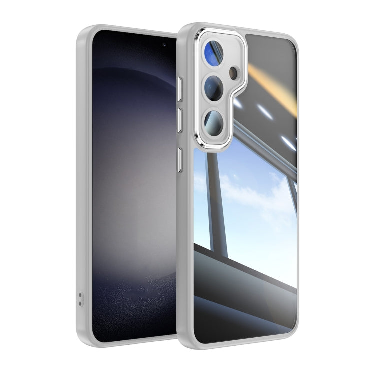 Acrylic Hybrid TPU Armor Shockproof Phone Case, For Samsung Galaxy S25 Edge 5G, For Samsung Galaxy S25 5G, For Samsung Galaxy S25+ 5G