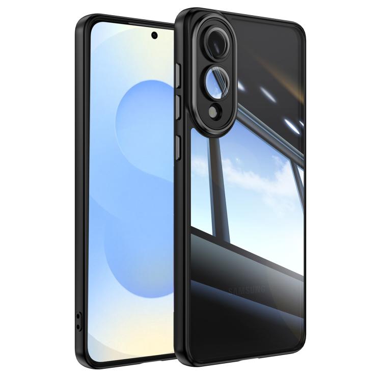 Acrylic Hybrid TPU Armor Shockproof Phone Case, For Samsung Galaxy S25 Edge 5G, For Samsung Galaxy S25 5G, For Samsung Galaxy S25+ 5G