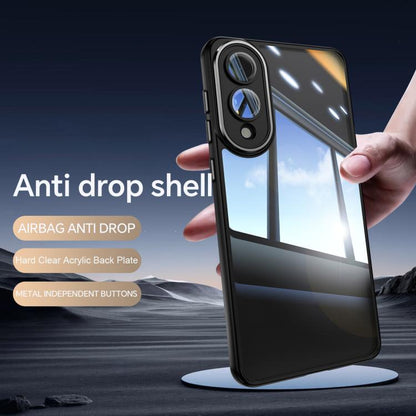 Acrylic Hybrid TPU Armor Shockproof Phone Case, For Samsung Galaxy S25 Edge 5G, For Samsung Galaxy S25 5G, For Samsung Galaxy S25+ 5G