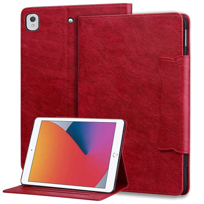 Cat Buckle Leather Smart Tablet Case, For iPad 9 10.2 2021 / 8 2020 / 7 2019, For iPad mini 5 / 4 / 3 / 2 / 1, For iPad Air / Air 2 / 9.7 2017 / 2018
