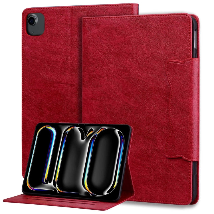 Cat Buckle Leather Smart Tablet Case, For iPad Air 13 2025 / 2024, For iPad Pro 12.9 2022 / 2021 / 2020 / 2018, For iPad Pro 11 2022 / 2021 / 2020 / 2018, For iPad 10.5 2019 / 2017 / Air 3