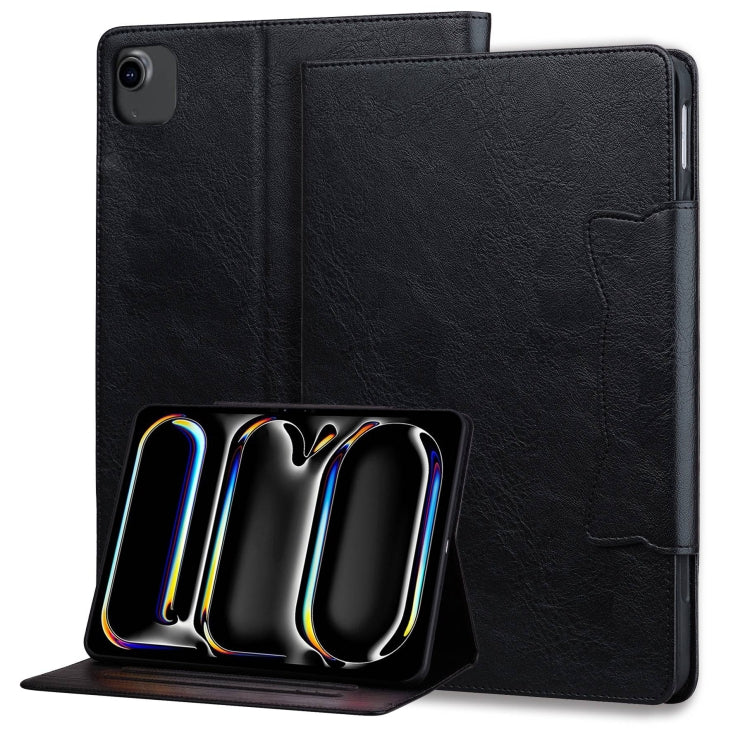 Cat Buckle Leather Smart Tablet Case, For iPad Air 13 2025 / 2024, For iPad Pro 12.9 2022 / 2021 / 2020 / 2018, For iPad Pro 11 2022 / 2021 / 2020 / 2018, For iPad 10.5 2019 / 2017 / Air 3