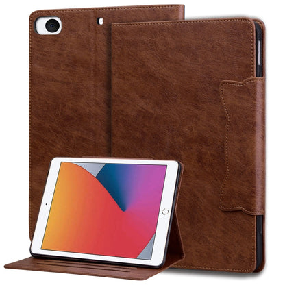 Cat Buckle Leather Smart Tablet Case, For iPad 9 10.2 2021 / 8 2020 / 7 2019, For iPad mini 5 / 4 / 3 / 2 / 1, For iPad Air / Air 2 / 9.7 2017 / 2018