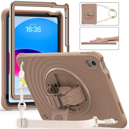 Rotation Holder Silicone Hybrid PC Tablet Case, For iPad Air 13 2026 / 2025 / 2024, For iPad Air 11 2026 / 2025 / 2024, For iPad Pro 13 2025 / 2024, For iPad Pro 11 2025 / 2024, For iPad 10th Gen 10.9 2022, For iPad mini 2024 / mini 6