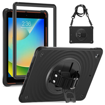 Rotation Holder Silicone Hybrid PC Tablet Case, For iPad 10.2 2021 / 2020 / 2019
