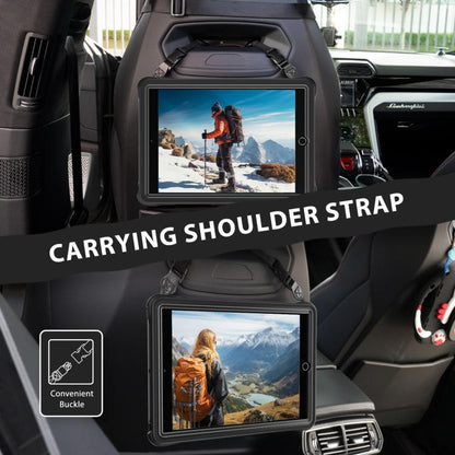 Rotation Holder Silicone Hybrid PC Tablet Case, For iPad 10.2 2021 / 2020 / 2019