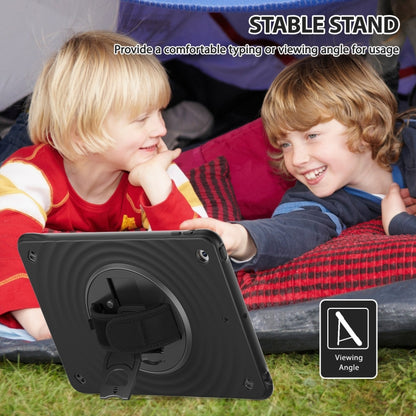 Rotation Holder Silicone Hybrid PC Tablet Case, For iPad 10.2 2021 / 2020 / 2019