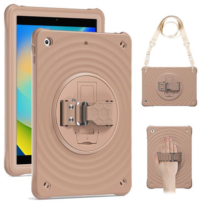 Rotation Holder Silicone Hybrid PC Tablet Case, For iPad 10.2 2021 / 2020 / 2019