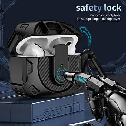 Lock Shockproof Bluetooth Earphone Protective Case, For AirPods 4, For AirPods Pro 2, For AirPods 3