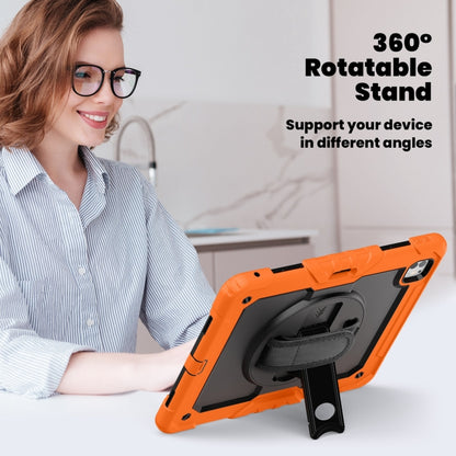 Turntable Holder Silicone Hybrid PC Tablet Case with Shoulder Strap, For iPad Pro 13 2025 / 2024