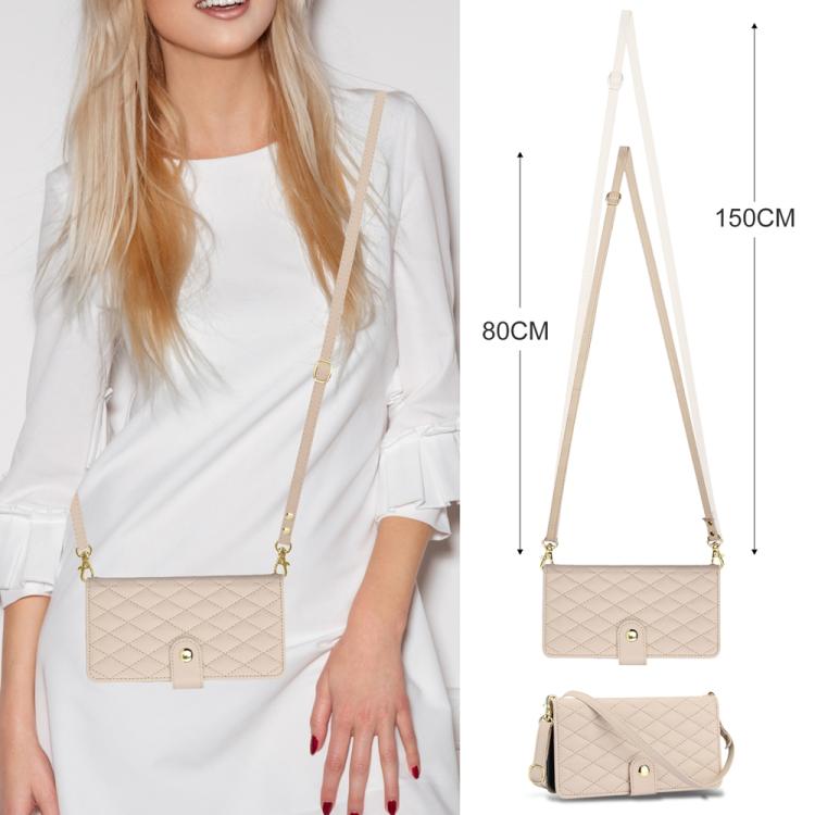 YM016 Rhombic Zipper Card Wallet Leather Phone Case with Lanyard, For Samsung Galaxy S25 Edge 5G, For Samsung Galaxy S25 / S24 5G, For Samsung Galaxy S25+ / S24+ 5G