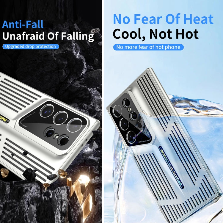 Blade Cooling PC Full Coverage Phone Case, For Samsung Galaxy S23+ 5G, For Samsung Galaxy S23 5G, For Samsung Galaxy S22 Ultra 5G, For Samsung Galaxy S22+ 5G