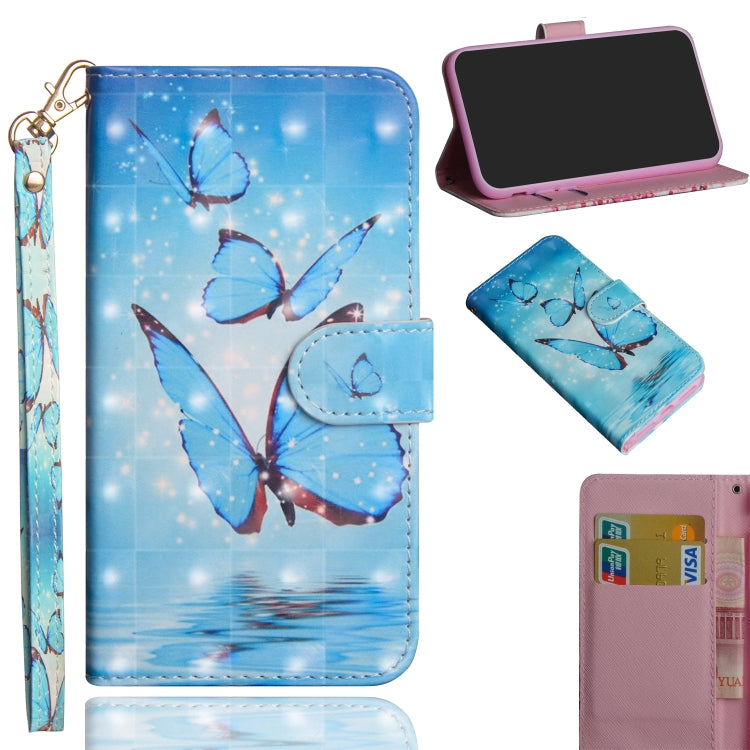 3D Painting Pattern Horizontal Flip TPU + PU Leather Case with Holder & Card Slots & Wallet, For Xiaomi Redmi 9A, For Xiaomi Redmi 9C