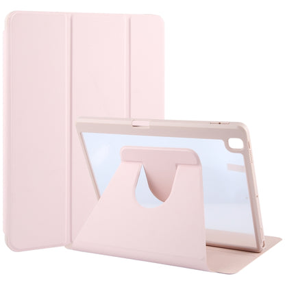 GEBEI Acrylic TPU 3-folding Rotating Smart Tablet Leather Case withh Pen Slot, For iPad Air 13 2025 / 2024, For iPad Pro 12.9 2022 / 2021 / 2020, For iPad Pro 11 2022 / 2021 / 2020, For iPad 10.2 2021 / 2020 / 2019 / Air 3