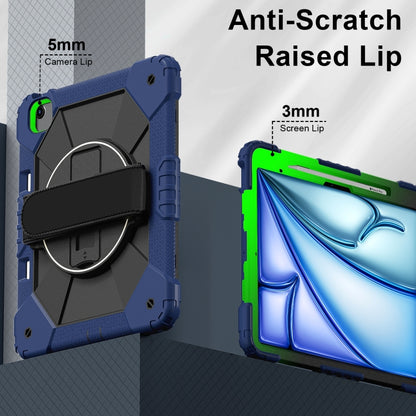 Contrast Color Robot Silicone Hybrid PC Tablet Case, For iPad Air 13 2025 / 2024, For iPad mini 2024 / mini 6