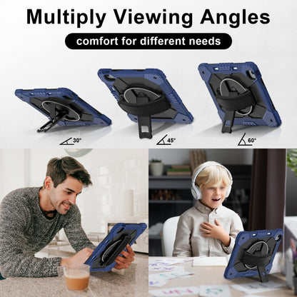 Contrast Color Robot Silicone Hybrid PC Tablet Case, For iPad Air 13 2025 / 2024, For iPad mini 2024 / mini 6