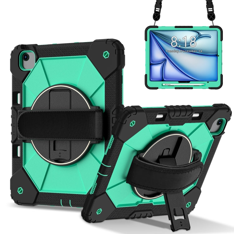 Contrast Color Robot Silicone Hybrid PC Tablet Case, For iPad Air 13 2025 / 2024, For iPad mini 2024 / mini 6