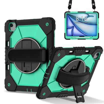Contrast Color Robot Silicone Hybrid PC Tablet Case, For iPad Air 13 2025 / 2024, For iPad mini 2024 / mini 6