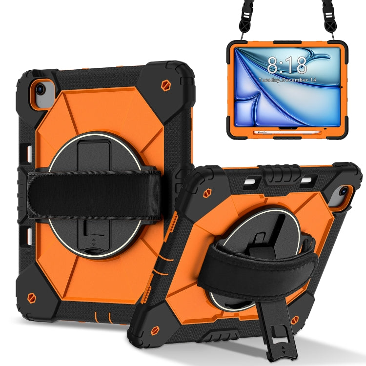 Contrast Color Robot Silicone Hybrid PC Tablet Case, For iPad Air 13 2025 / 2024, For iPad mini 2024 / mini 6