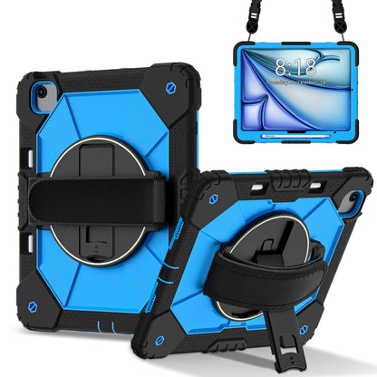 Contrast Color Robot Silicone Hybrid PC Tablet Case, For iPad Air 13 2025 / 2024, For iPad mini 2024 / mini 6