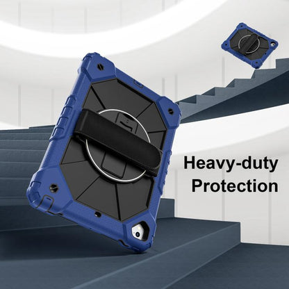 Contrast Color Robot Silicone Hybrid PC Tablet Case, For iPad Pro 9.7 / 9.7 2018 / 2017