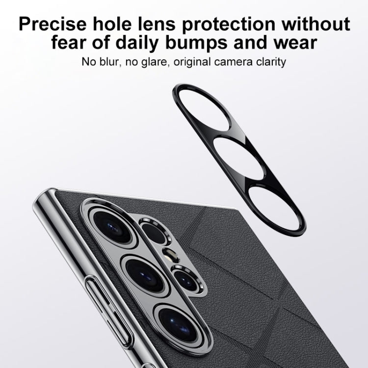 Plain Leather PC Phone Case, For Samsung Galaxy S26+ 5G, For Samsung Galaxy S26 Ultra 5G, For Samsung Galaxy S26 5G, For Samsung Galaxy S25 5G
