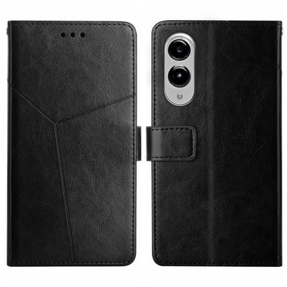 Y-shaped Pattern Flip Leather Phone Case, For Galaxy S26 FE 5G, For Samsung Galaxy S25 FE 5G, For Samsung Galaxy S25 Edge 5G, For Samsung Galaxy S25 5G